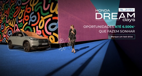 Honda DREAM DAYS regressa com ofertas de at� 6.500 euros em modelos eletrificados