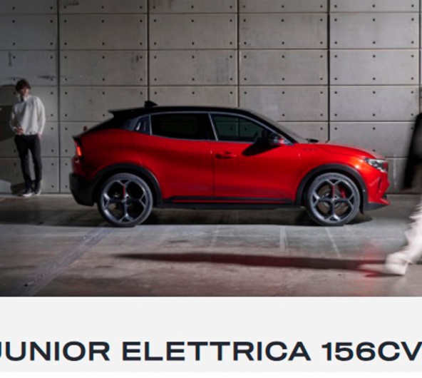 ALFA ROMEO JUNIOR ELETTRICA 156Cv 50kWh DESDE 250� / M�S (S/IVA)