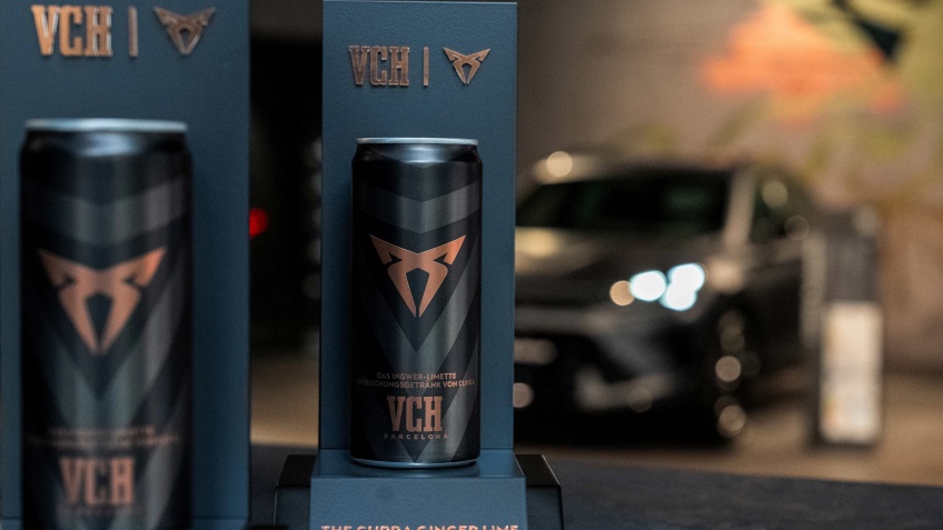 CUPRA alarga o seu universo lifestyle na Alemanha com o lan�amento da CUPRA Drink em colabora��o com a Vichy Catalan
