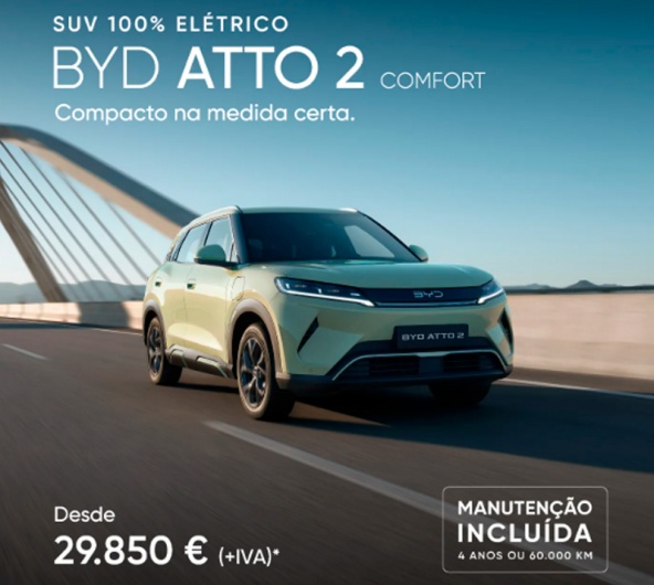 BYD ATTO 2  Desde 29.850 � (+ IVA)*