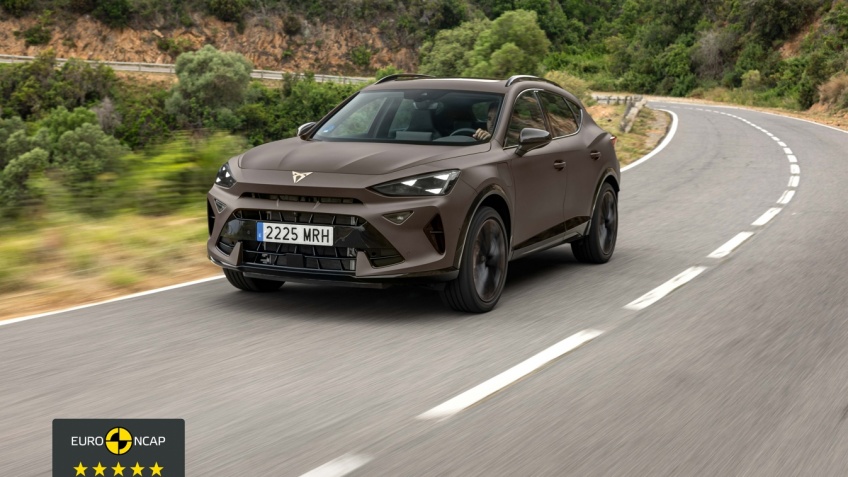 CUPRA Leon, Formentor e Born conquistam classifica��o de 5 estrelas nos testes Euro NCAP segundo os exigentes crit�rios de 2025