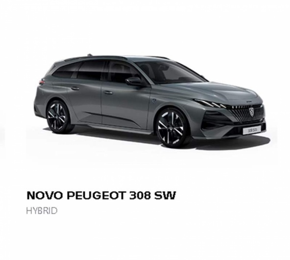 NOVO PEUGEOT 308 SW HYBRID  A partir de 30.385� ou  por 249�/m�s