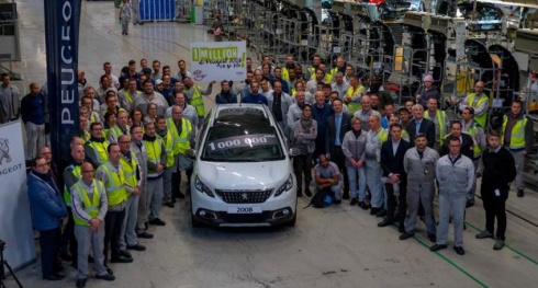 Peugeot 2008 chega ao milh�o de unidades produzidas