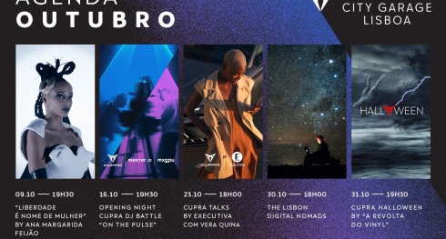 Outubro na CUPRA City Garage: liberdade, m�sica e mist�rio no cora��o de Lisboa