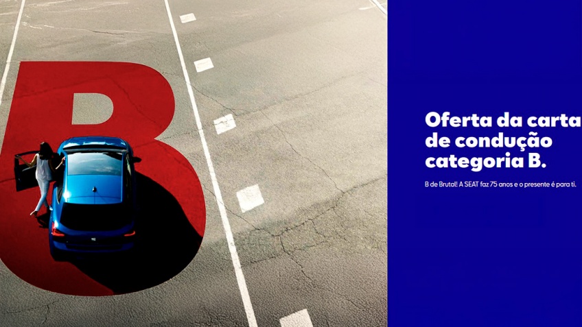 Campanha 75 anos SEAT. Oferta Carta Condu��o (B Licence)