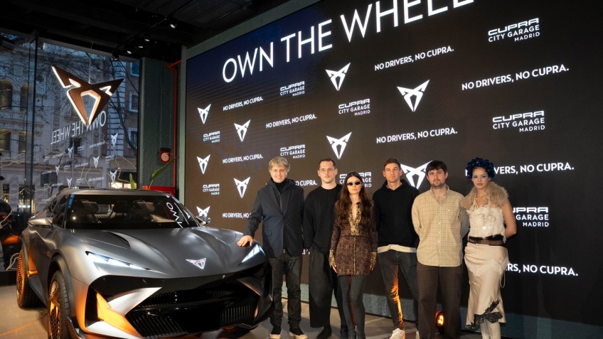 CUPRA apresenta �Own the Wheel�, uma exposi��o de arte que recupera a emo��o de assumir o controlo e viver o presente