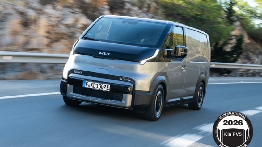 Kia PV5 conquista t�tulo �2026 International Van of the Year�