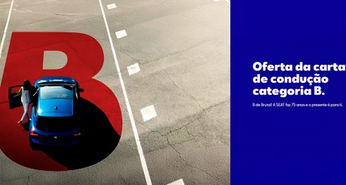 Campanha 75 anos SEAT. Oferta Carta Condu��o (B Licence)