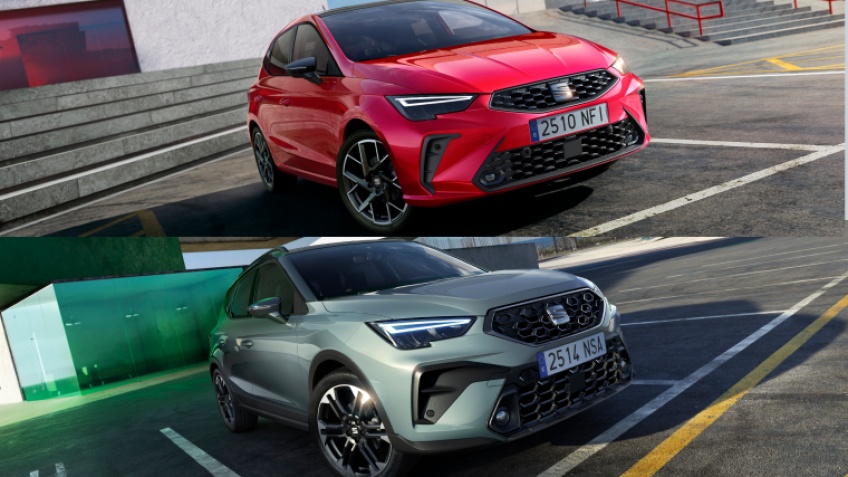 SEAT revela os novos Ibiza e Arona: design renovado, interiores melhorados e valor acrescentado.