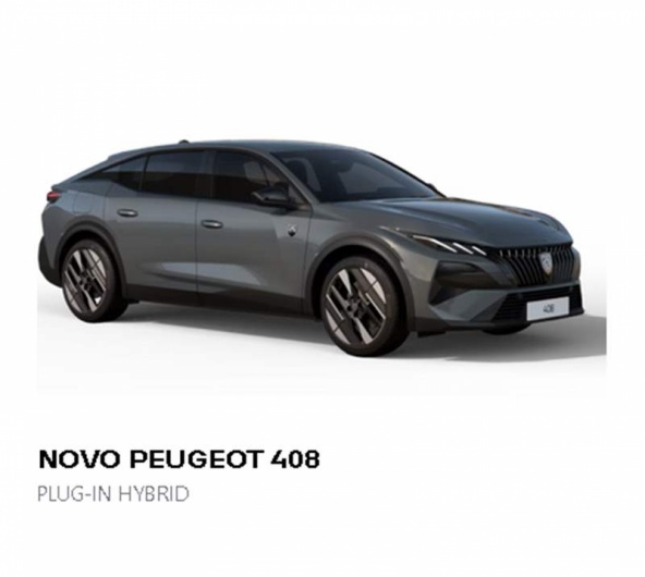 NOVO PEUGEOT 408 PLUG-IN HYBRID  A partir de 40.645� ou  por 375�/m�s
