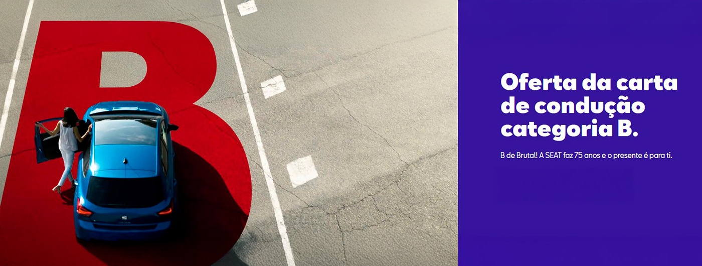 SEAT - Oferta da carta de condu��o categoria B